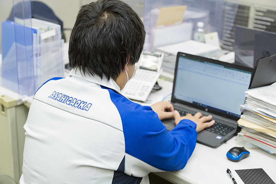 事務職メンバーからのサポートもバッチリです